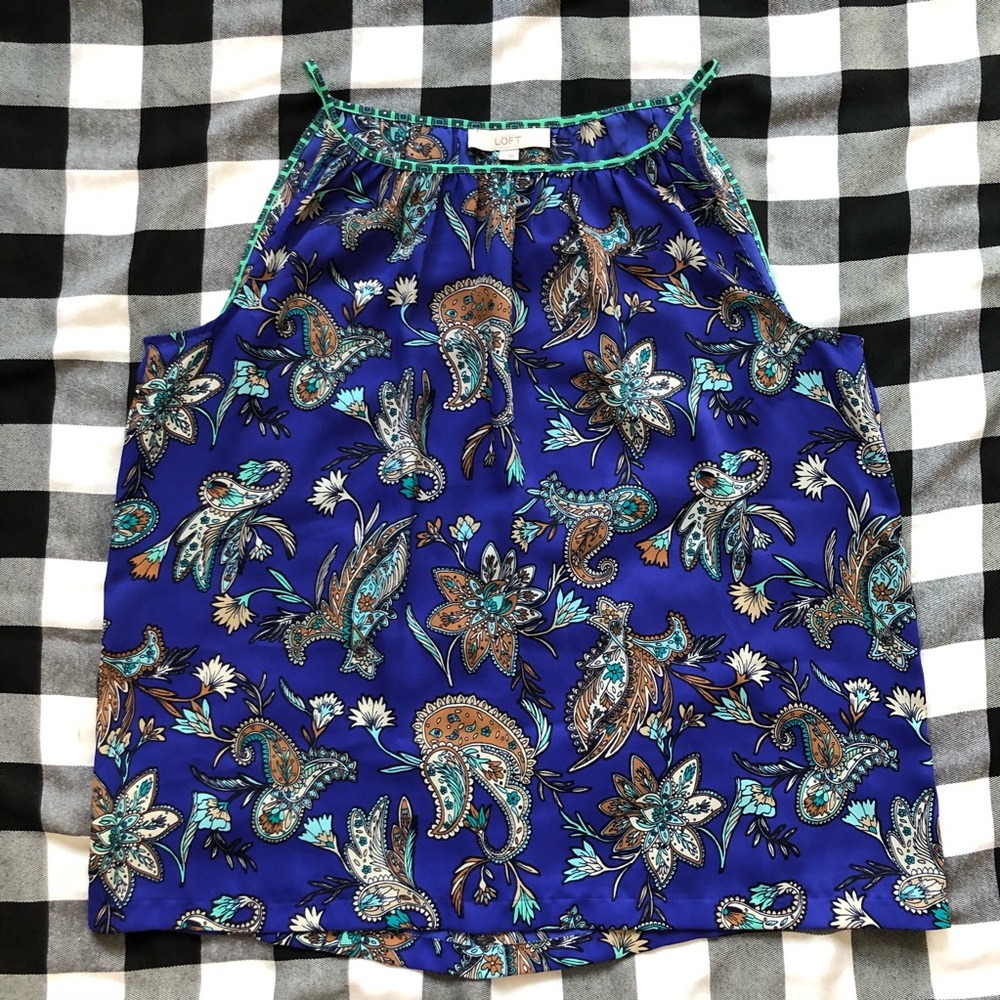 Loft Paisley Tank